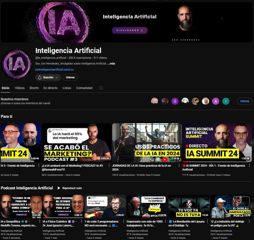 YouTube channel