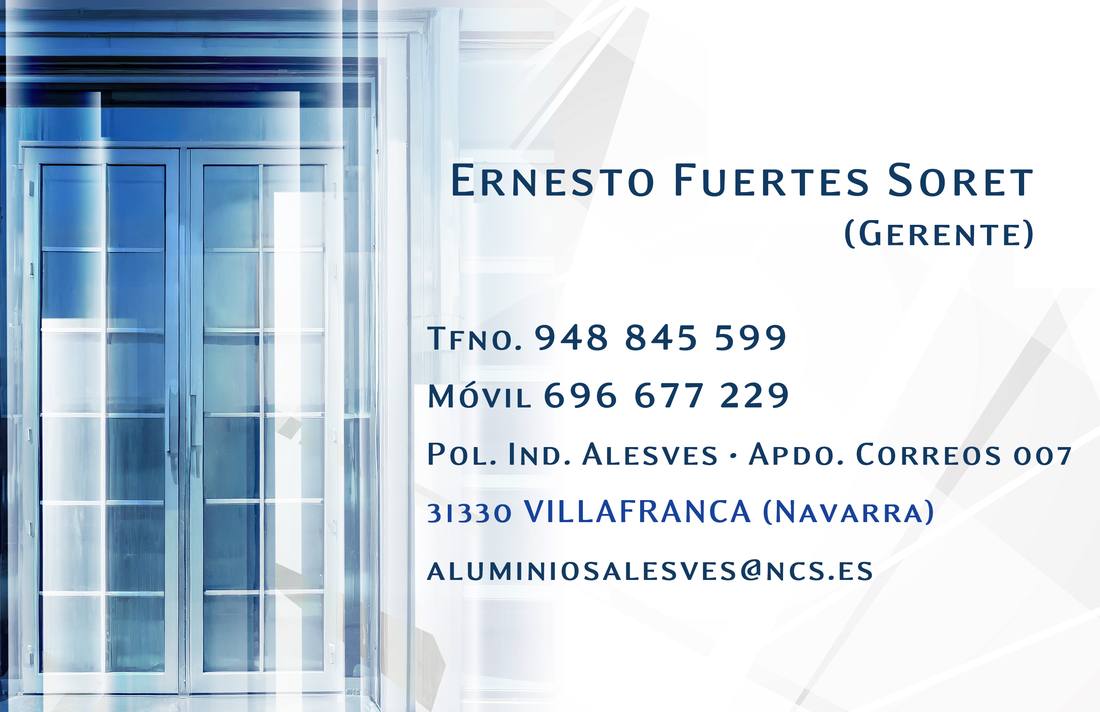 Business card, back